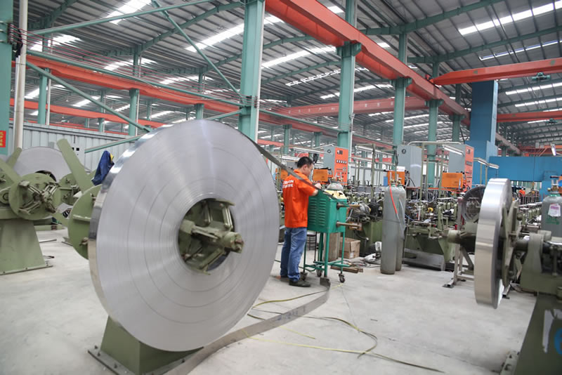 VINBET浩博不锈钢出产基地