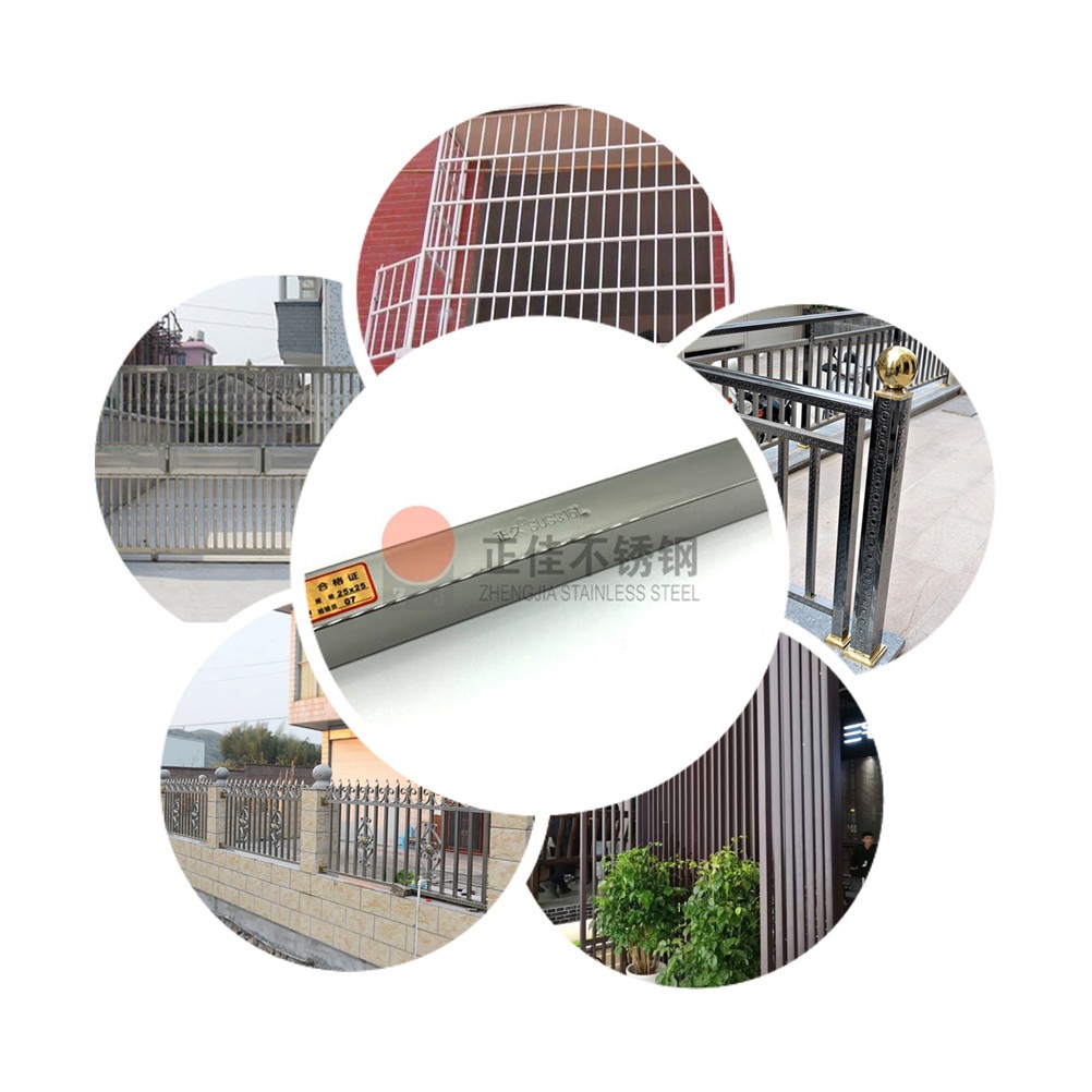 316L不锈钢装璜方管产品利用