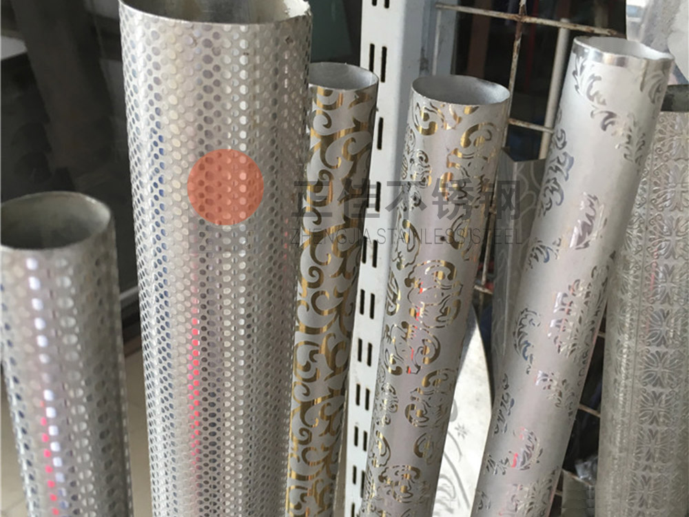 不锈钢装璜管蚀刻