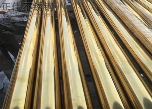 304钛金不锈钢圆管2