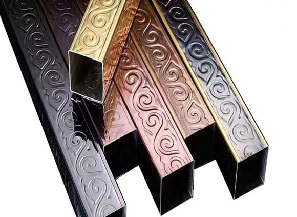 304不锈钢斑纹管