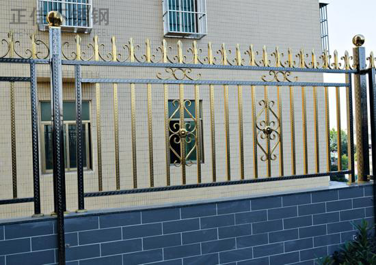 不锈钢元宝斑纹管围栏3