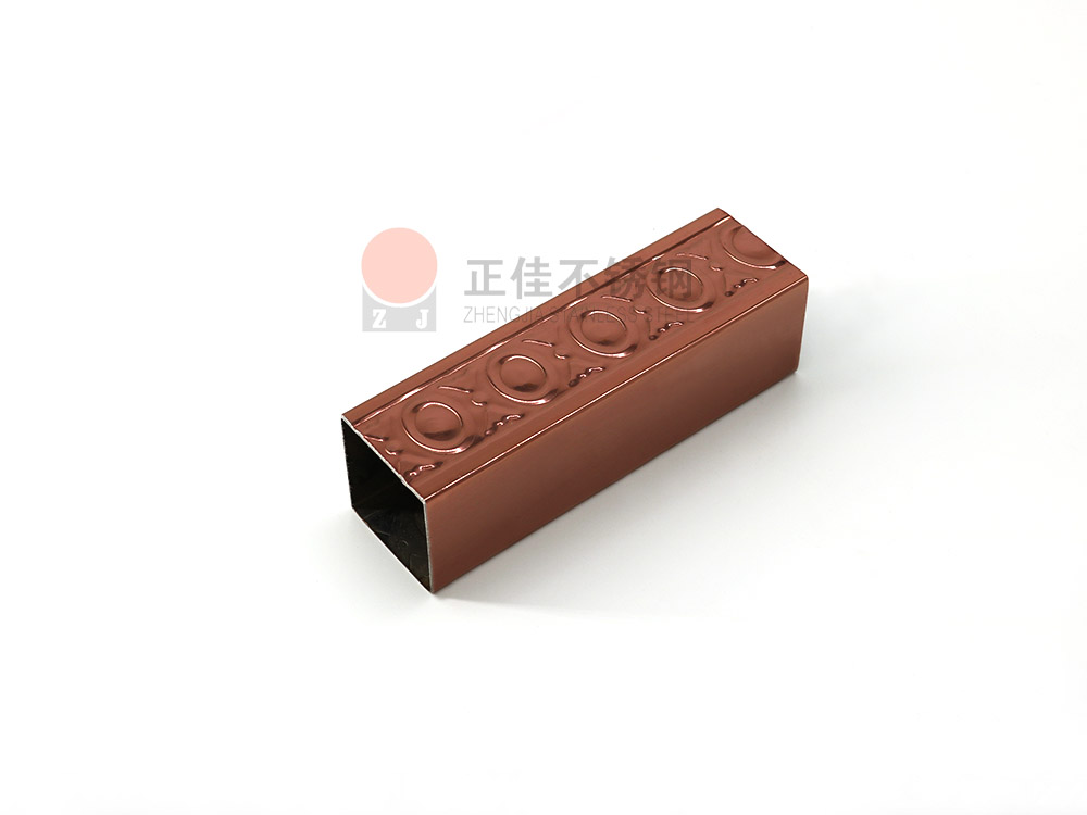 不锈钢装璜斑纹管