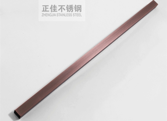红古铜不锈钢装璜方管2