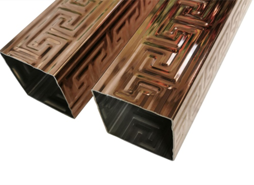 不锈钢装璜斑纹管