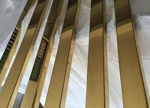 钛金不锈钢装璜方管2