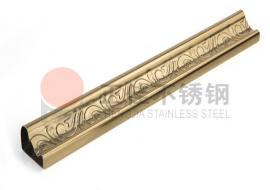 祥云斑纹不锈钢管定造